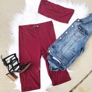 SOLD Kylie Biker Short Set